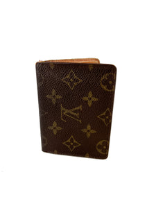 Louis Vuitton monogram vintage bifold card wallet